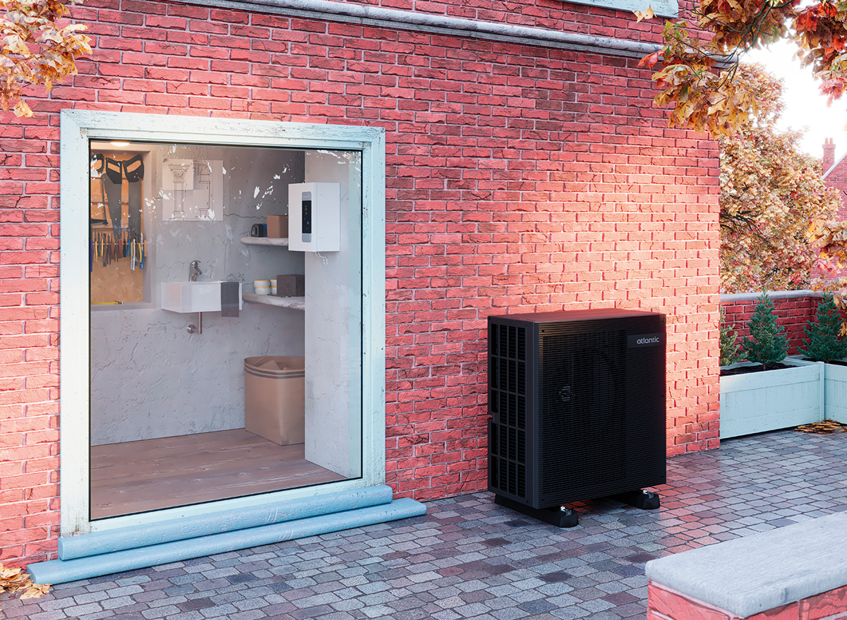Atlantic lanceert Alfea M: compacte en stille all-electric warmtepomp